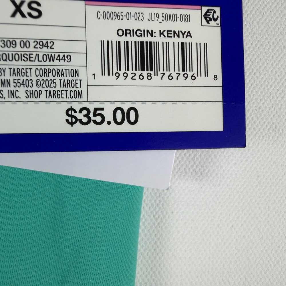 Women's High-Rise Colorblocked Leggings - JoyLab - Green - All Sizes - Picture 5 of 15